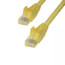 Startech | StarTech.com 3m Yellow Cat6 Ethernet Cable, Snagless, 100W PoE, UTP,