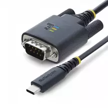 Startech | StarTech.com 6.6ft (2m) USBC to Null Modem Serial Adapter Cable, COM