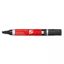 Permanent Markers | 5Star 296034 permanent marker Black 12 pc(s) | In Stock