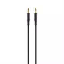 Audio Cables | Belkin F3Y117BT1M audio cable 1 m 3.5mm Black | Quzo UK