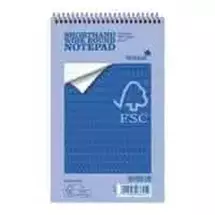 Notebooks | Silvine Fsc 127X203mm Wirebound Card Cover Reporters Shorthand