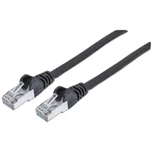 Intellinet | Intellinet Network Patch Cable, Cat6A, 5m, Black, Copper, S/FTP, LSOH