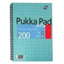 Pukka Notebooks | Pukka Pad Jotta A5 Wirebound Card Cover Notebook Ruled 200 Pages