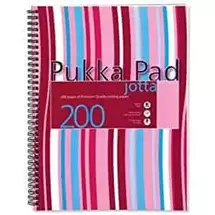 Pukka Notebooks | Pukka Pad Jotta A4 Wirebound Polypropylene Cover Notebook Ruled 200