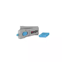 Adapters | Lindy 40324 port blocker Port blocker + key DisplayPort Blue