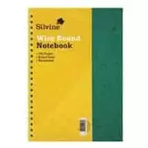 Notebooks | Silvine Luxpad A4 Wirebound Pressboard Cover Notebook Ruled 200 Pages