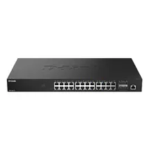 POE Switch | DLink 28Port 2.5G MultiGigabit Smart Managed Switch with 4 x 10G SFP+