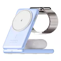 Mobile Device Chargers | Juice 3-in-1 Compact Wireless Charger 15W (UK Plug)