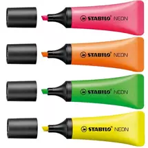 New Arrivals &amp; Just In | STABILO 72/10-1 marker 10 pc(s) Chisel tip Green, Orange, Pink, Yellow